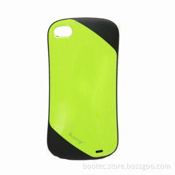Brown Soft Texture TPU and PC Phone Case for iPhone 5/5S, Adopt Latest IMD/IML Technology